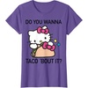image:imageHello Kitty Taco Bout It Tee Shirt TShirtPurple Heather