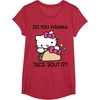 image:imageHello Kitty Taco Bout It Tee Shirt TShirtRed Heather