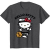 image:imageHello Kitty Unisex Kids Basketball TShirt Blue SmallDark Heather Grey