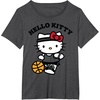 image:imageHello Kitty Unisex Kids Basketball TShirt Blue SmallDark Heather Grey