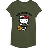image:imageHello Kitty Unisex Kids Basketball TShirt Blue SmallOlive Green