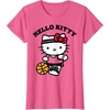 image:imageHello Kitty Unisex Kids Basketball TShirt Blue SmallPink Heather
