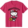 image:imageHello Kitty Unisex Kids Basketball TShirt Blue SmallRed Heather
