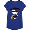 image:imageHello Kitty Unisex Kids Basketball TShirt Blue SmallRoyal Blue