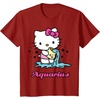image:imageHello Kitty Zodiac Aquarius Tee Shirt TShirtCranberry Red