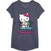 image:imageHello Kitty Zodiac Aquarius Tee Shirt TShirtHeather Blue