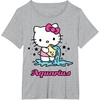 image:imageHello Kitty Zodiac Aquarius Tee Shirt TShirtHeather Grey