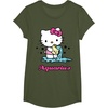 image:imageHello Kitty Zodiac Aquarius Tee Shirt TShirtOlive Green