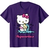 image:imageHello Kitty Zodiac Aquarius Tee Shirt TShirtPurple