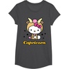 image:imageHello Kitty Zodiac Capricorn Tee Shirt TShirtDark Heather Grey