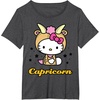 image:imageHello Kitty Zodiac Capricorn Tee Shirt TShirtDark Heather Grey