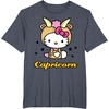 image:imageHello Kitty Zodiac Capricorn Tee Shirt TShirtHeather Blue