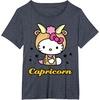 image:imageHello Kitty Zodiac Capricorn Tee Shirt TShirtHeather Blue