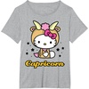 image:imageHello Kitty Zodiac Capricorn Tee Shirt TShirtHeather Grey
