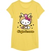 image:imageHello Kitty Zodiac Capricorn Tee Shirt TShirtLemon Yellow