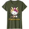 image:imageHello Kitty Zodiac Capricorn Tee Shirt TShirtOlive Green