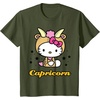 image:imageHello Kitty Zodiac Capricorn Tee Shirt TShirtOlive Green