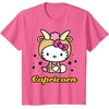 image:imageHello Kitty Zodiac Capricorn Tee Shirt TShirtPink Heather