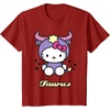 image:imageHello Kitty Zodiac Taurus Tee Shirt TShirtCranberry Red