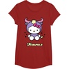 image:imageHello Kitty Zodiac Taurus Tee Shirt TShirtCranberry Red