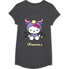 image:imageHello Kitty Zodiac Taurus Tee Shirt TShirtDark Heather Grey