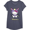 image:imageHello Kitty Zodiac Taurus Tee Shirt TShirtHeather Blue