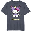 image:imageHello Kitty Zodiac Taurus Tee Shirt TShirtHeather Blue