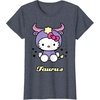 image:imageHello Kitty Zodiac Taurus Tee Shirt TShirtHeather Blue