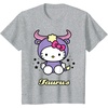 image:imageHello Kitty Zodiac Taurus Tee Shirt TShirtHeather Grey