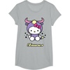 image:imageHello Kitty Zodiac Taurus Tee Shirt TShirtHeather Grey