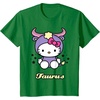 image:imageHello Kitty Zodiac Taurus Tee Shirt TShirtKelly Green