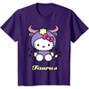 image:imageHello Kitty Zodiac Taurus Tee Shirt TShirtPurple