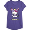 image:imageHello Kitty Zodiac Taurus Tee Shirt TShirtPurple Heather