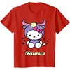 image:imageHello Kitty Zodiac Taurus Tee Shirt TShirtRed