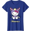 image:imageHello Kitty Zodiac Taurus Tee Shirt TShirtRoyal Blue