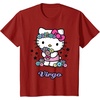 image:imageHello Kitty Zodiac Virgo Tee Shirt TShirtCranberry Red
