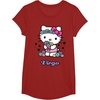 image:imageHello Kitty Zodiac Virgo Tee Shirt TShirtCranberry Red