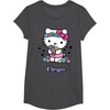 image:imageHello Kitty Zodiac Virgo Tee Shirt TShirtDark Heather Grey