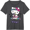 image:imageHello Kitty Zodiac Virgo Tee Shirt TShirtDark Heather Grey