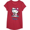 image:imageHello Kitty Zodiac Virgo Tee Shirt TShirtRed Heather