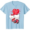 image:imageHello Kitty and Dear Daniel Anywhere with You Valentine Tee TShirtBaby Blue
