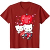 image:imageHello Kitty and Dear Daniel Anywhere with You Valentine Tee TShirtCranberry Red