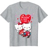 image:imageHello Kitty and Dear Daniel Anywhere with You Valentine Tee TShirtHeather Grey