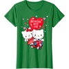 image:imageHello Kitty and Dear Daniel Anywhere with You Valentine Tee TShirtKelly Green