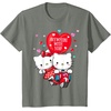 image:imageHello Kitty and Dear Daniel Anywhere with You Valentine Tee TShirtOlive Heather