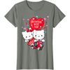 image:imageHello Kitty and Dear Daniel Anywhere with You Valentine Tee TShirtOlive Heather