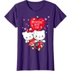 image:imageHello Kitty and Dear Daniel Anywhere with You Valentine Tee TShirtPurple