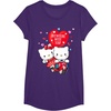 image:imageHello Kitty and Dear Daniel Anywhere with You Valentine Tee TShirtPurple