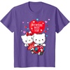 image:imageHello Kitty and Dear Daniel Anywhere with You Valentine Tee TShirtPurple Heather