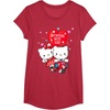 image:imageHello Kitty and Dear Daniel Anywhere with You Valentine Tee TShirtRed Heather
